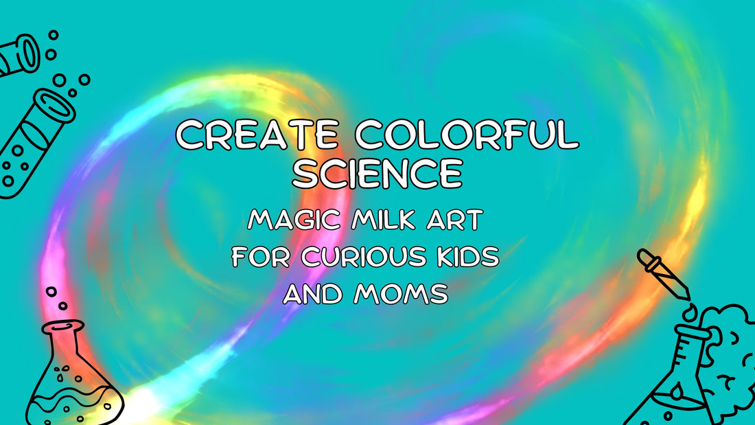 Easy DIY Magic Milk Art Project for Curious Kids