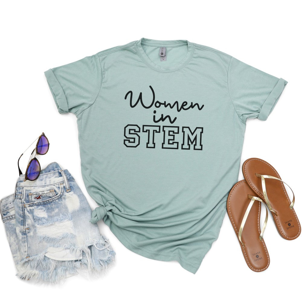 Women in Stem 💡🧬Adult Graphic Tee