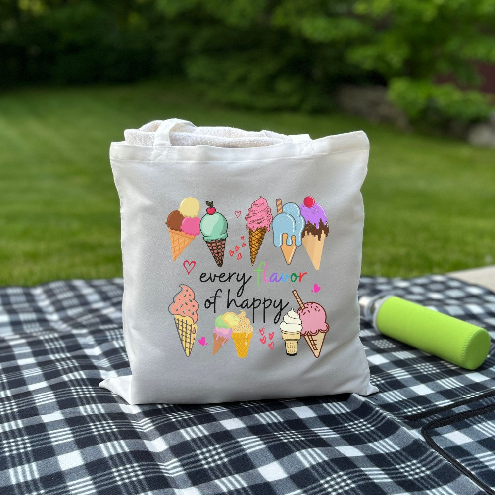 Ice Cream π¦π Canvas Tote Bag