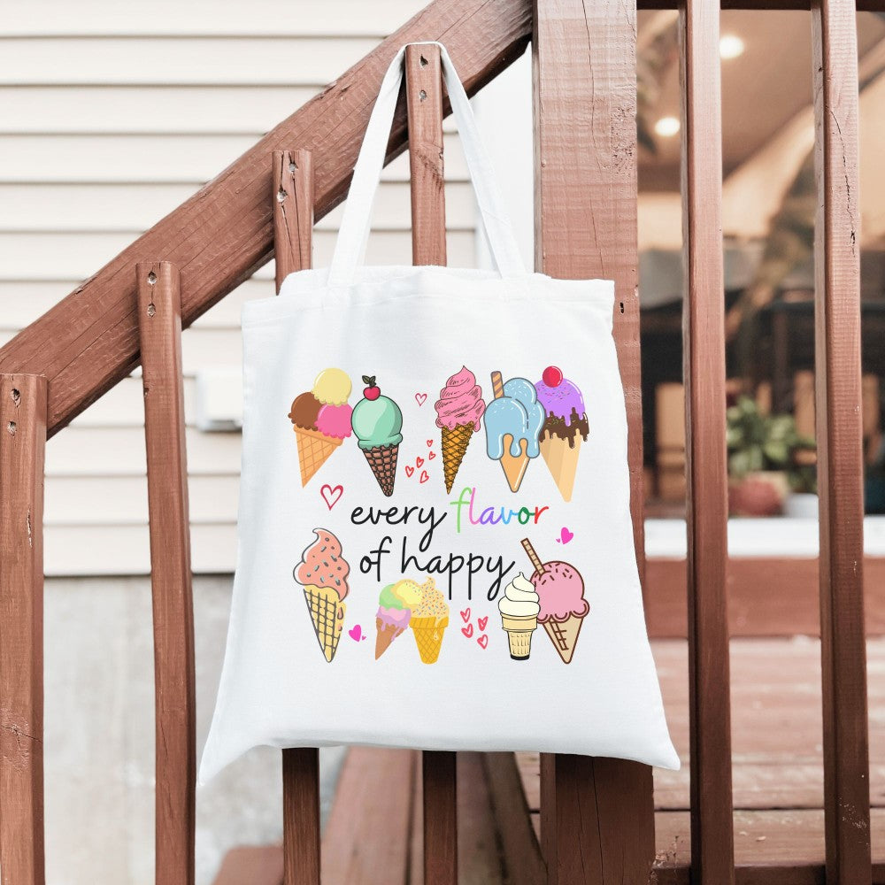 Ice Cream π¦π Canvas Tote Bag