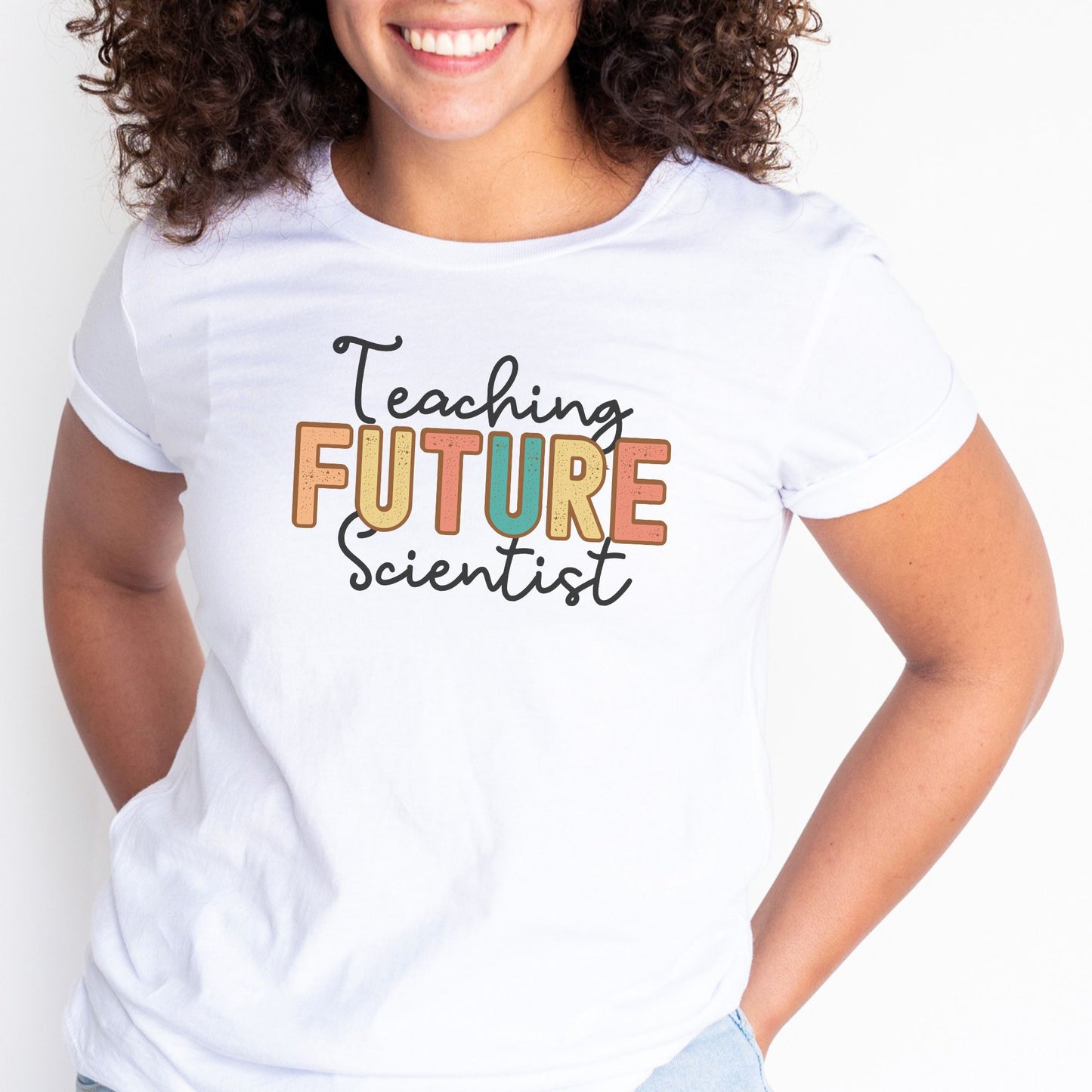 Teaching Future Scientist 🧪👨🔬 Adult Graphic Tee