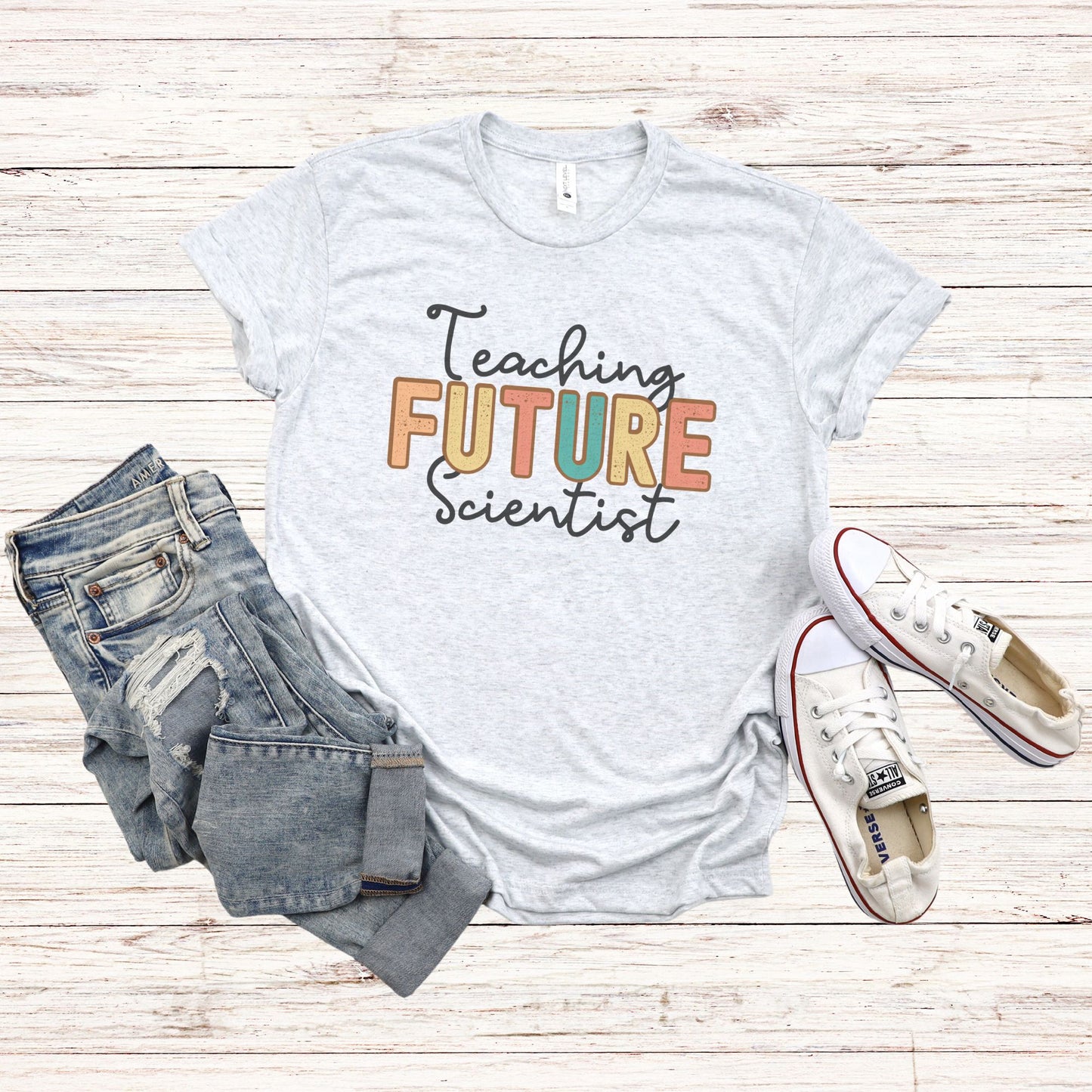 Teaching Future Scientist 🧪👨🔬 Adult Graphic Tee