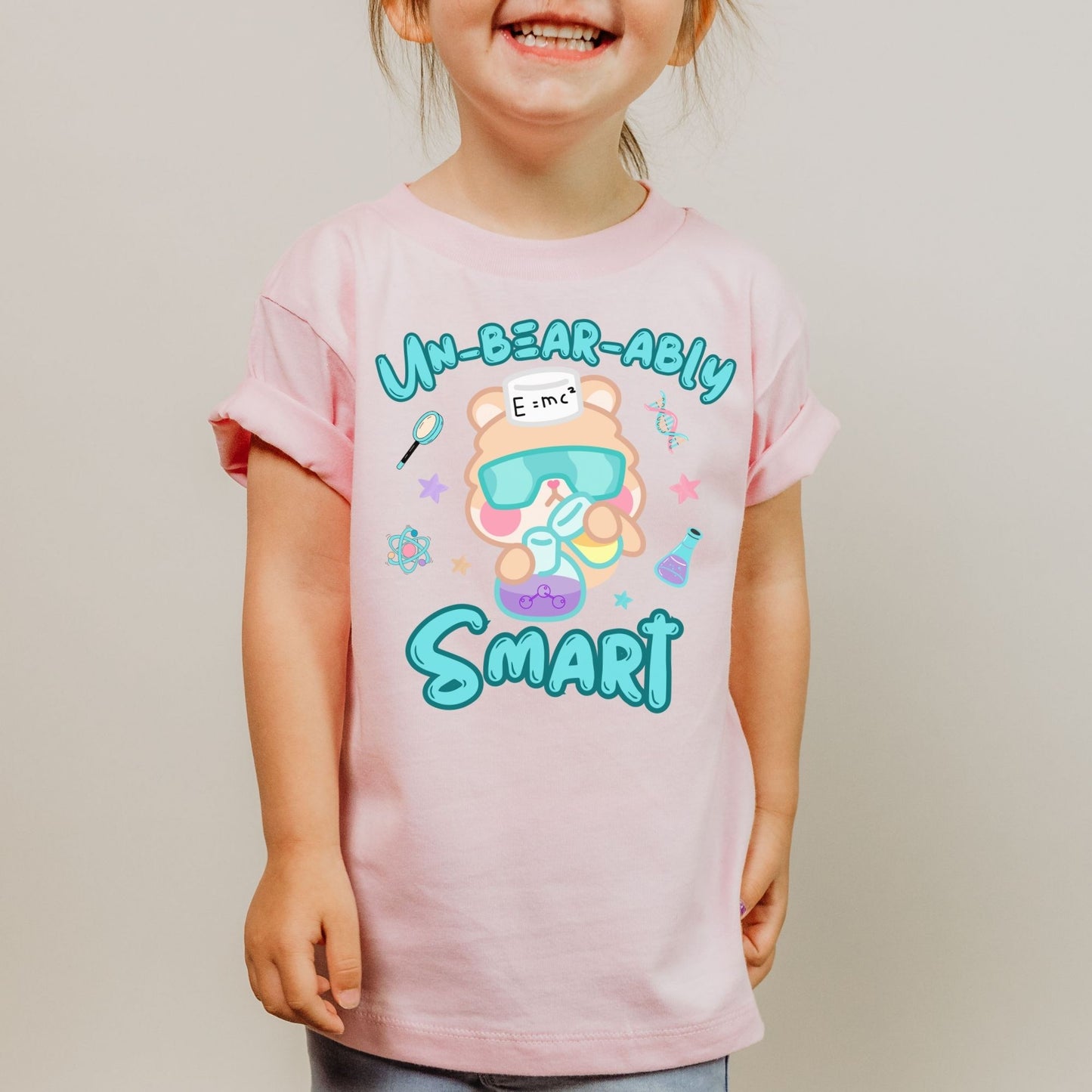 Cute Bear STEM Shirt for Kids