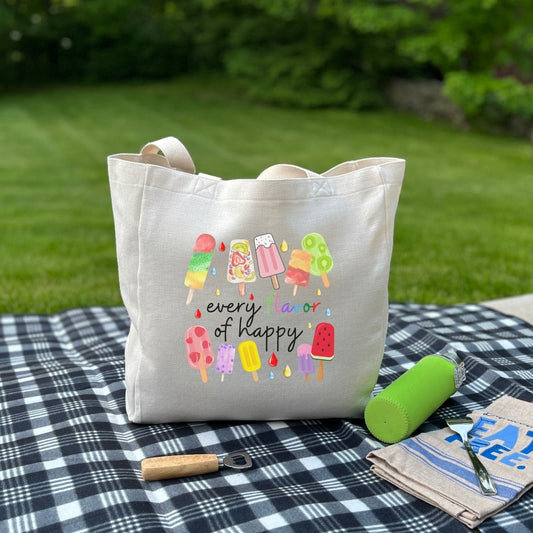 Popsicle 🍡🌈 Summer Tote Bag