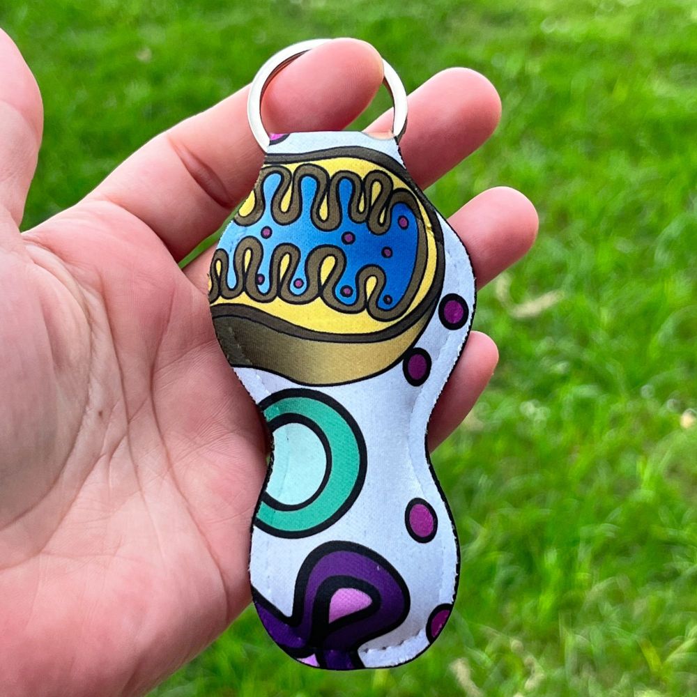 Lip Balm Holder and Key Chain