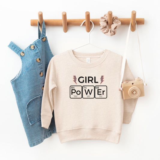 Girl Power ⚡💥 Toddler Sweatshirt