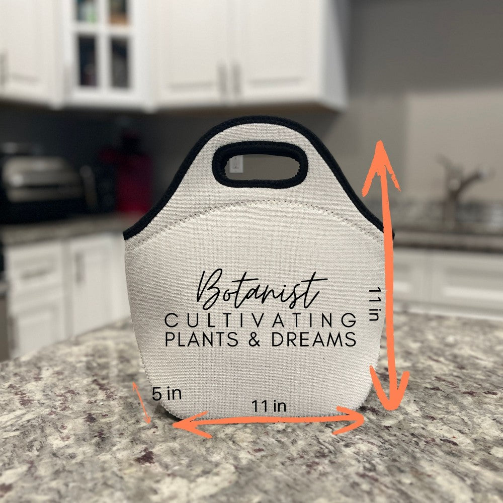 Botanist 🌼 Linen Cooler | Lunch Tote 🥪
