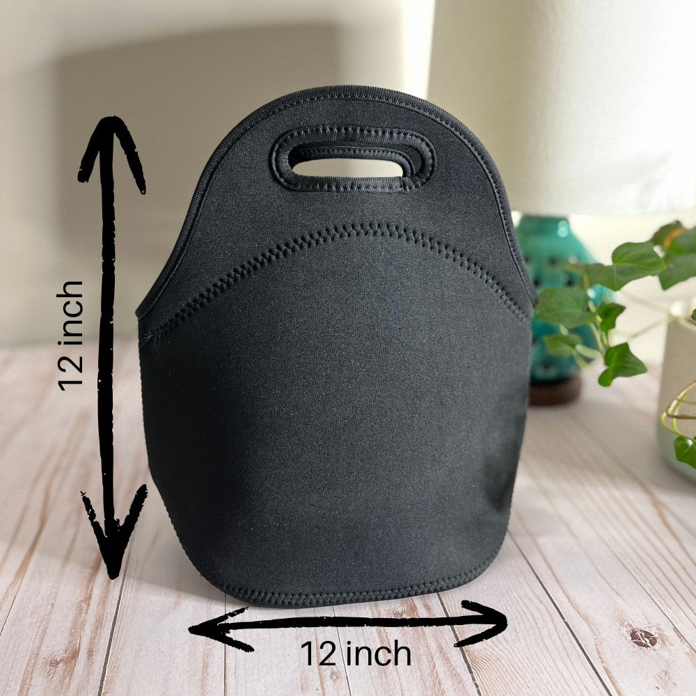 Stay Positive 🥪🍽️ Neoprene Cooler | Lunch Tote