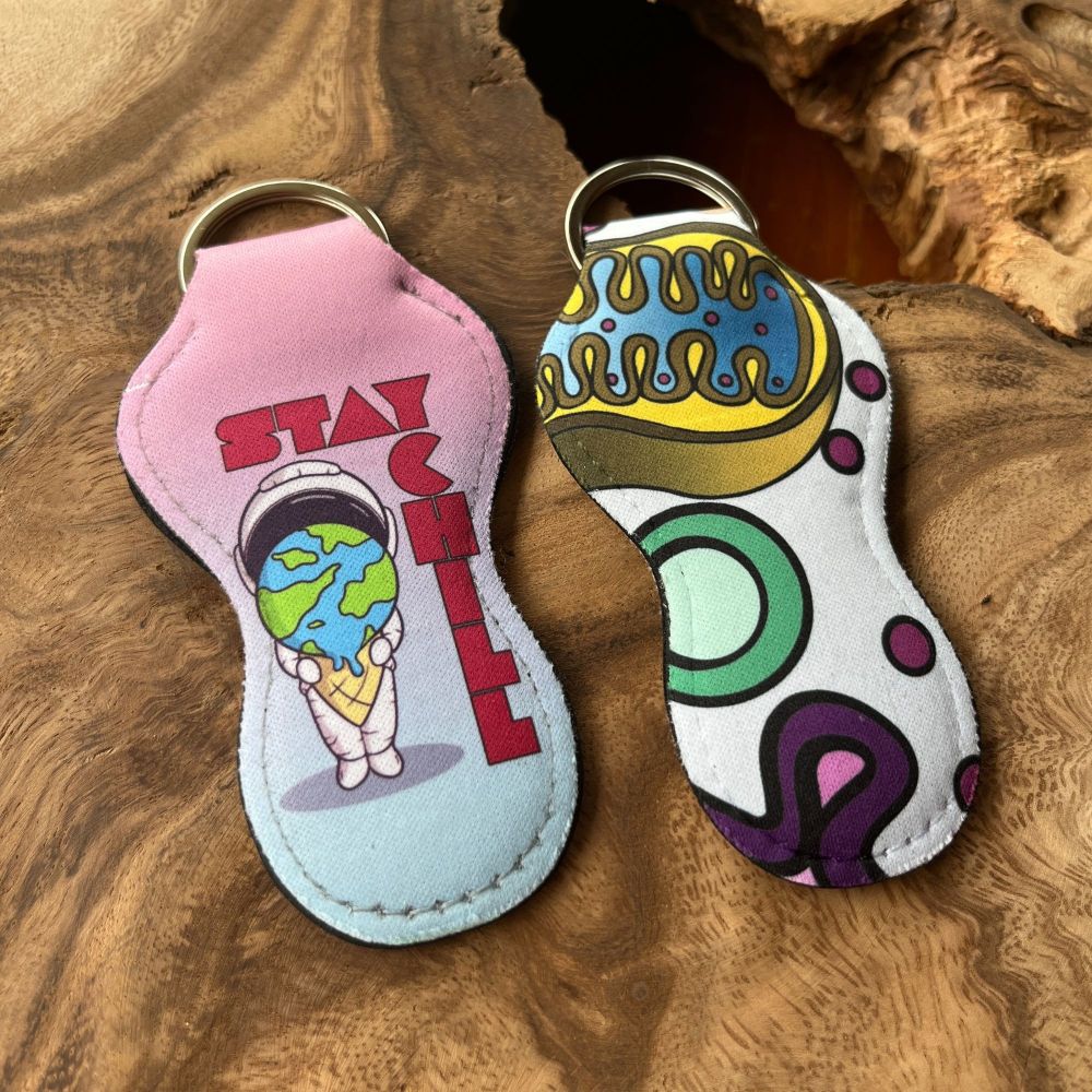 Lip Balm Holder and Key Chain