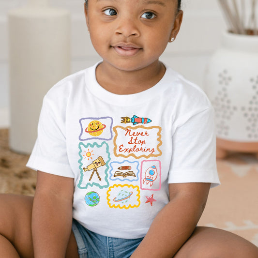 Kids Space Exploration T-Shirt