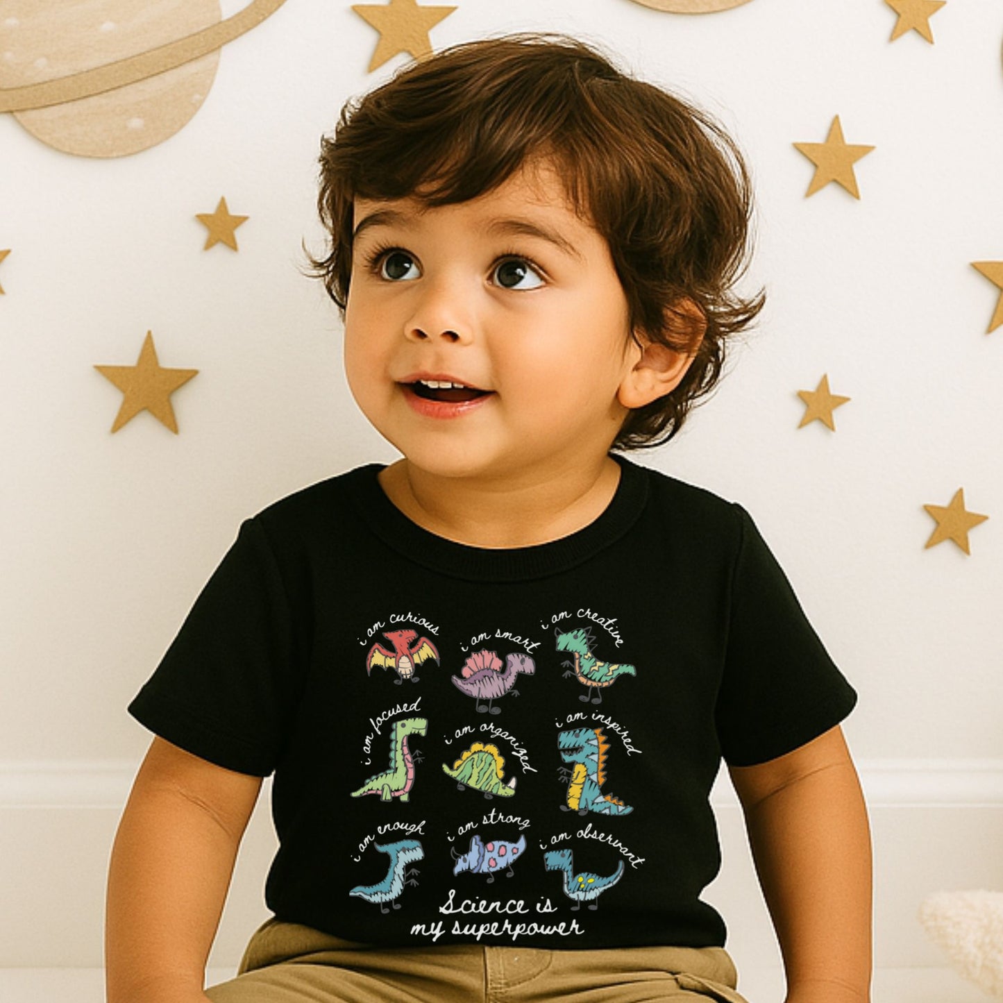Kids Dinosaur Science T-Shirt