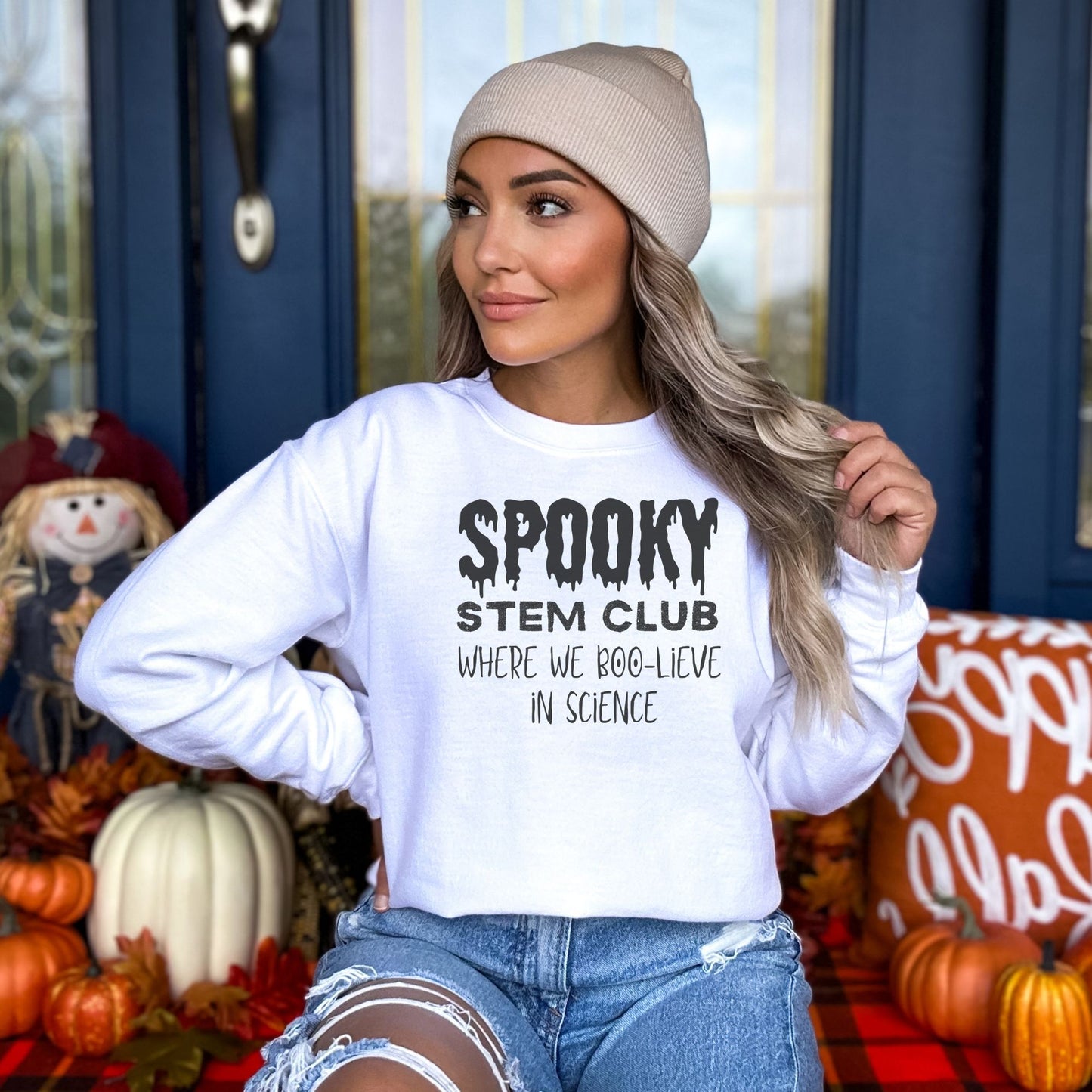 Spooky STEM Club ☠️🧪 Halloween Sweatshirt