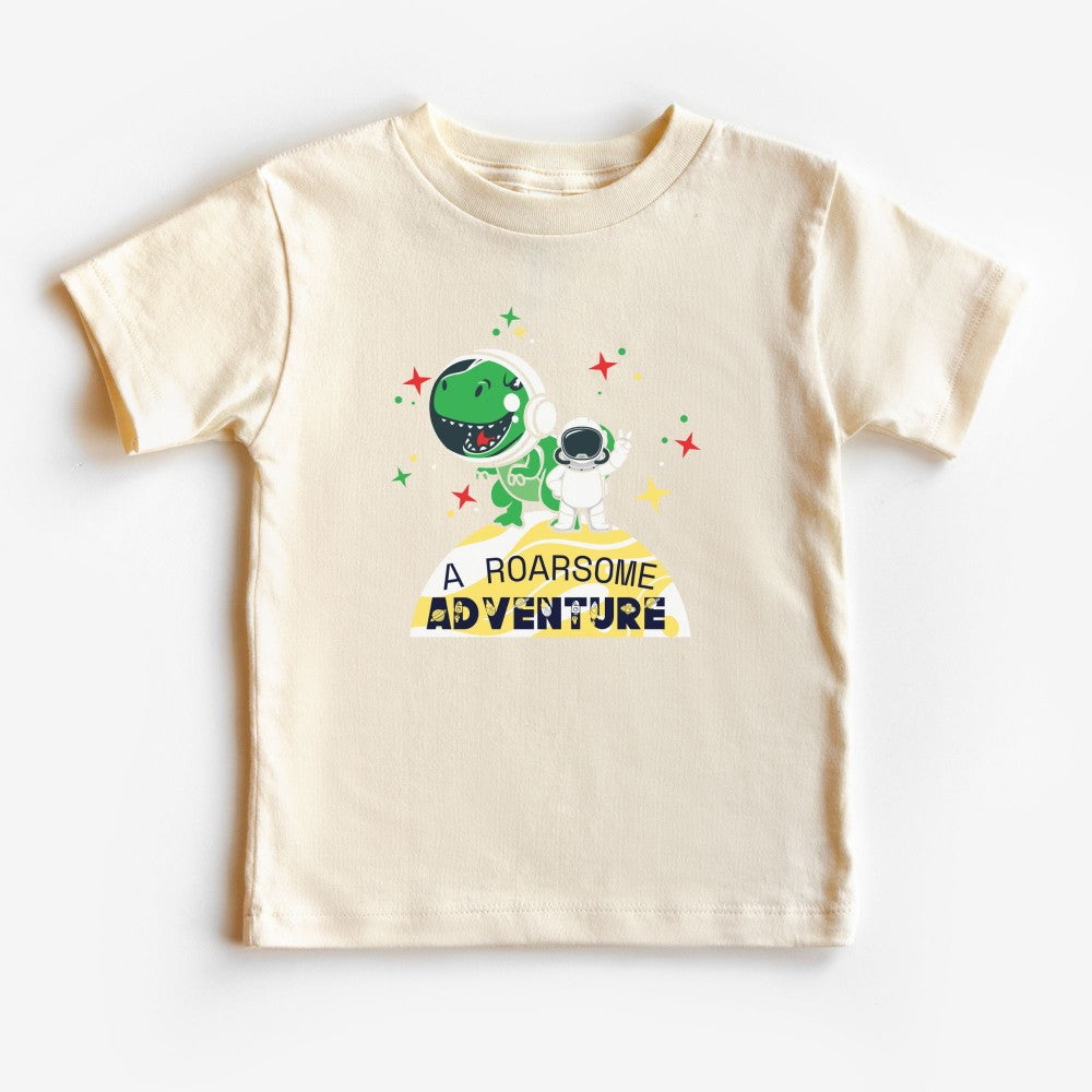 A Roarsome Adventure Astronaut π¨π»βππ Youth & Toddler Graphic Tees
