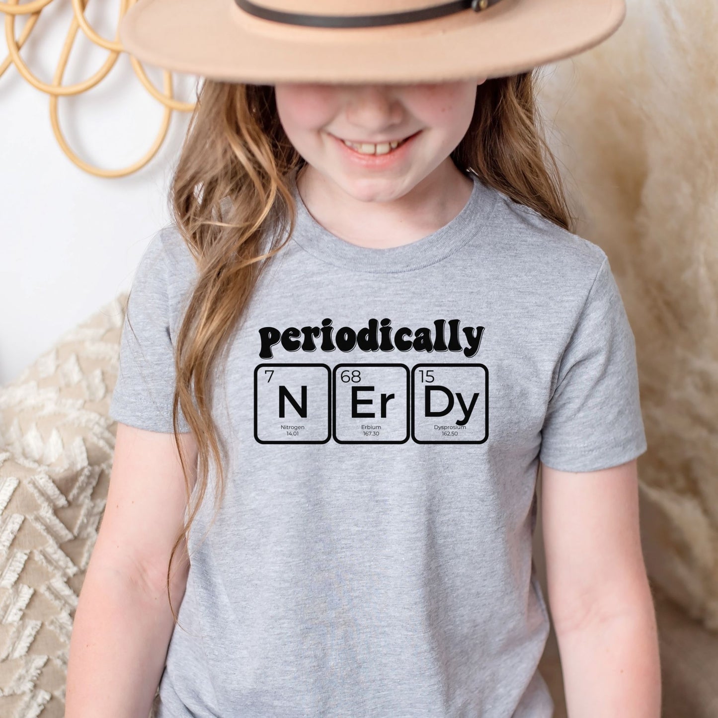 Periodically Nerdy π©βπ¬π¬ Chemistry Kid Graphic Tee