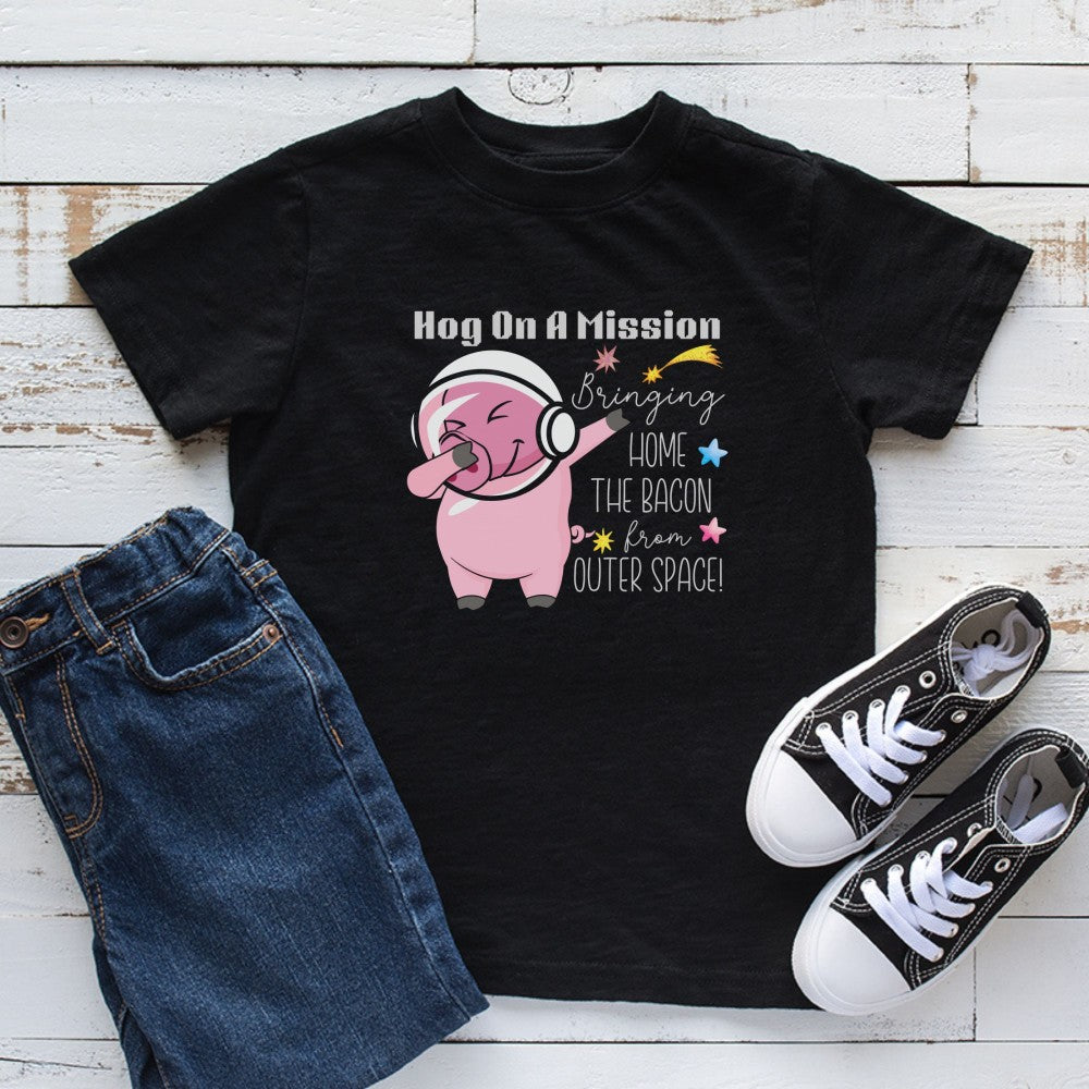 Hog On A Mission π·π Youth Graphic Tee