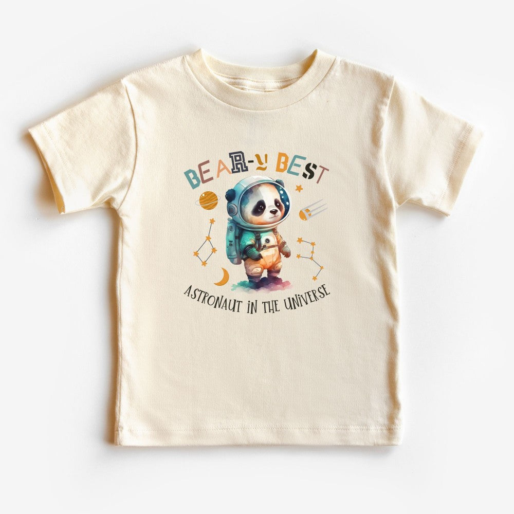 Beary-Best Astronaut In The Universe π§Έπ¨βπ Toddler Graphic Tees