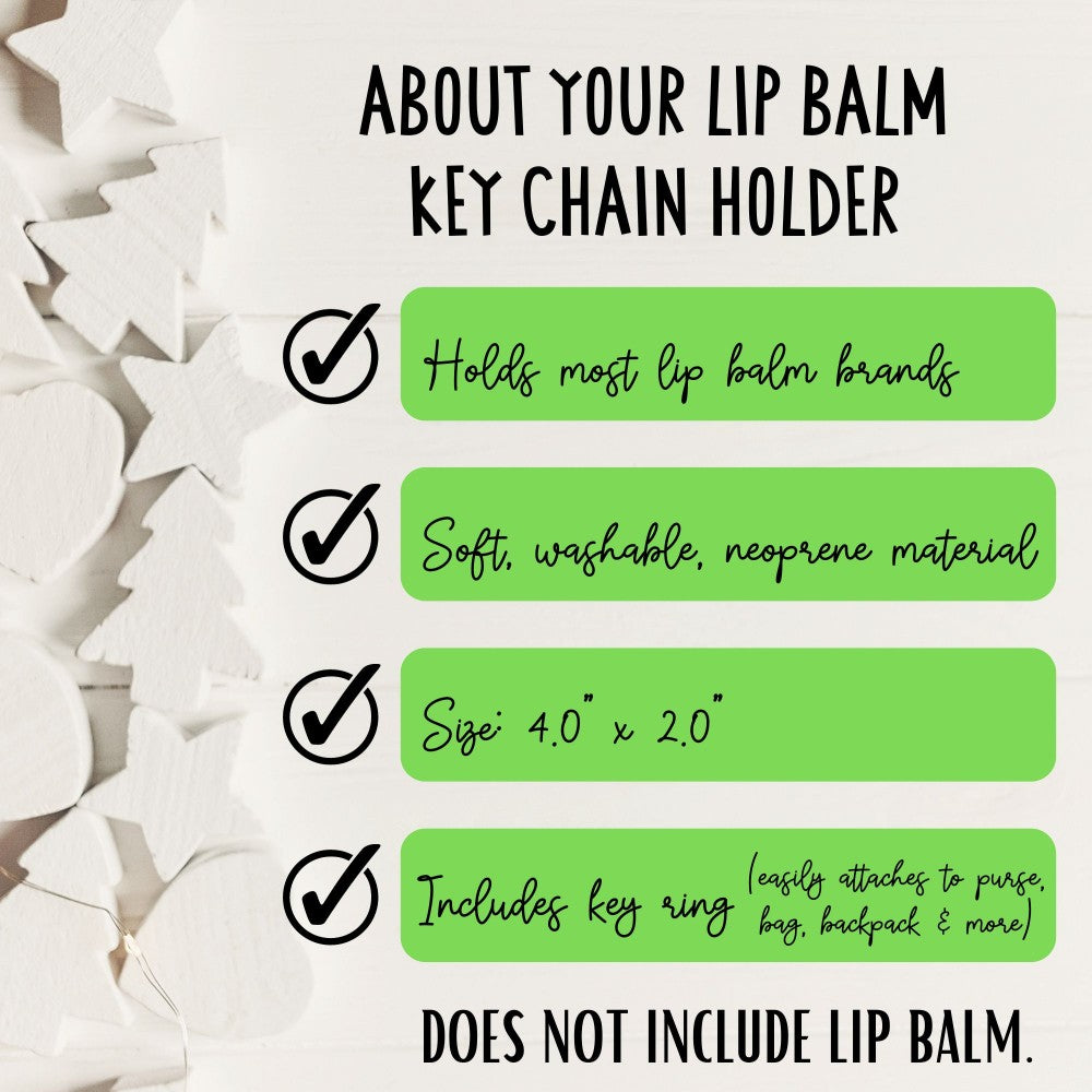 a poster with instructions on how to use lip balm