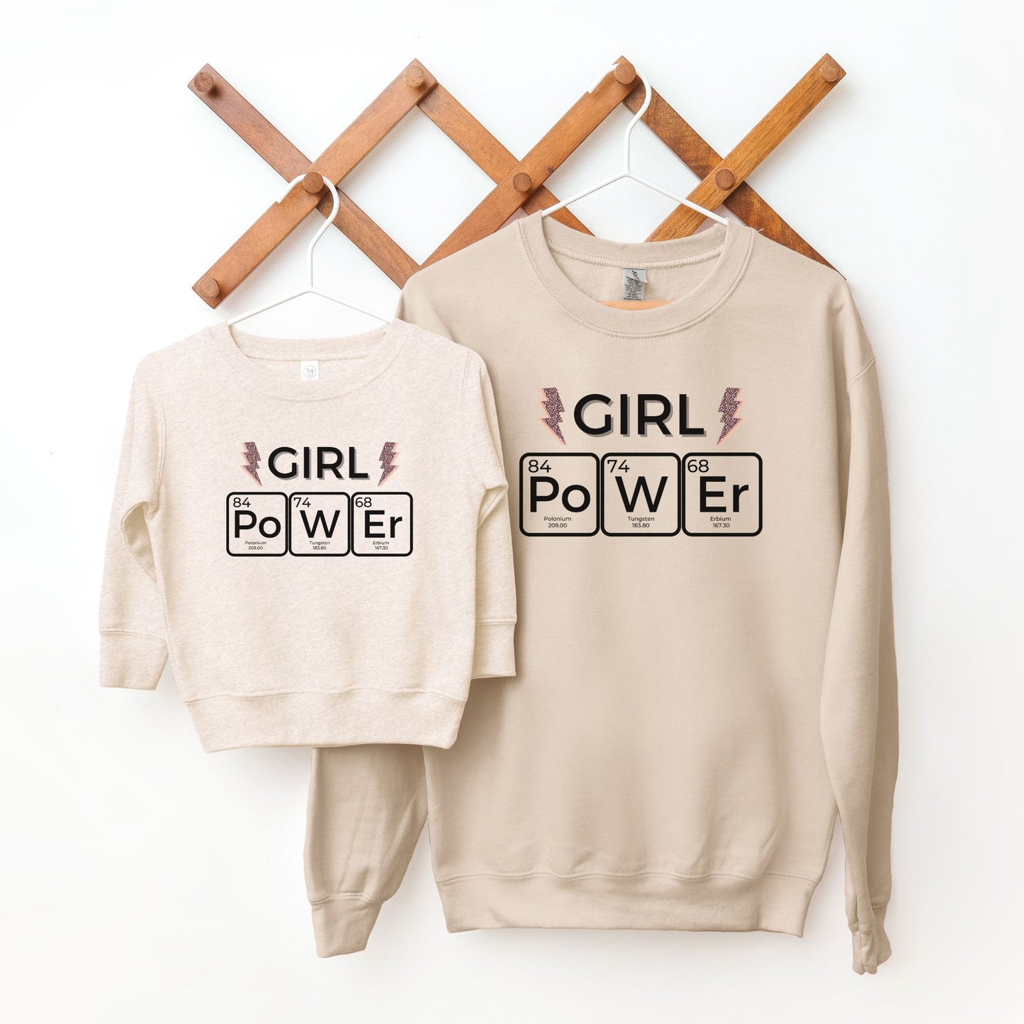 Girl Power ⚡💥 Mommy & Me Sweatshirt