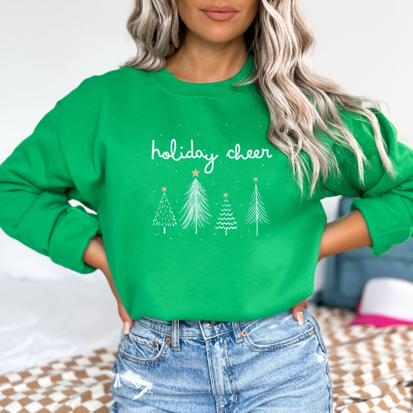 Holiday Cheer ππ Christmas Tree Sweatshirt