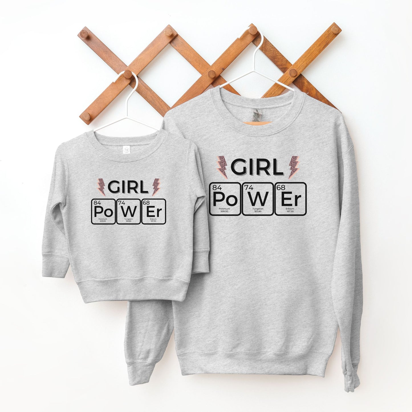 Girl Power ⚡💥 Mommy & Me Sweatshirt