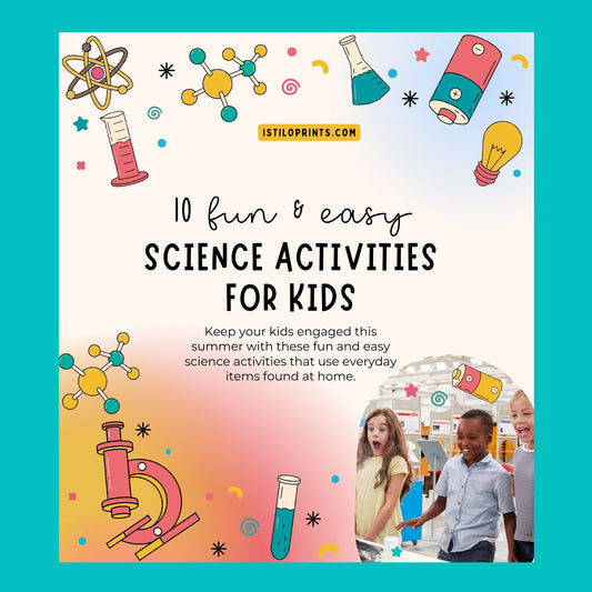 FREE Easy & Creative DIY Hands-On Science Projects for Kids ๐ก๐งช