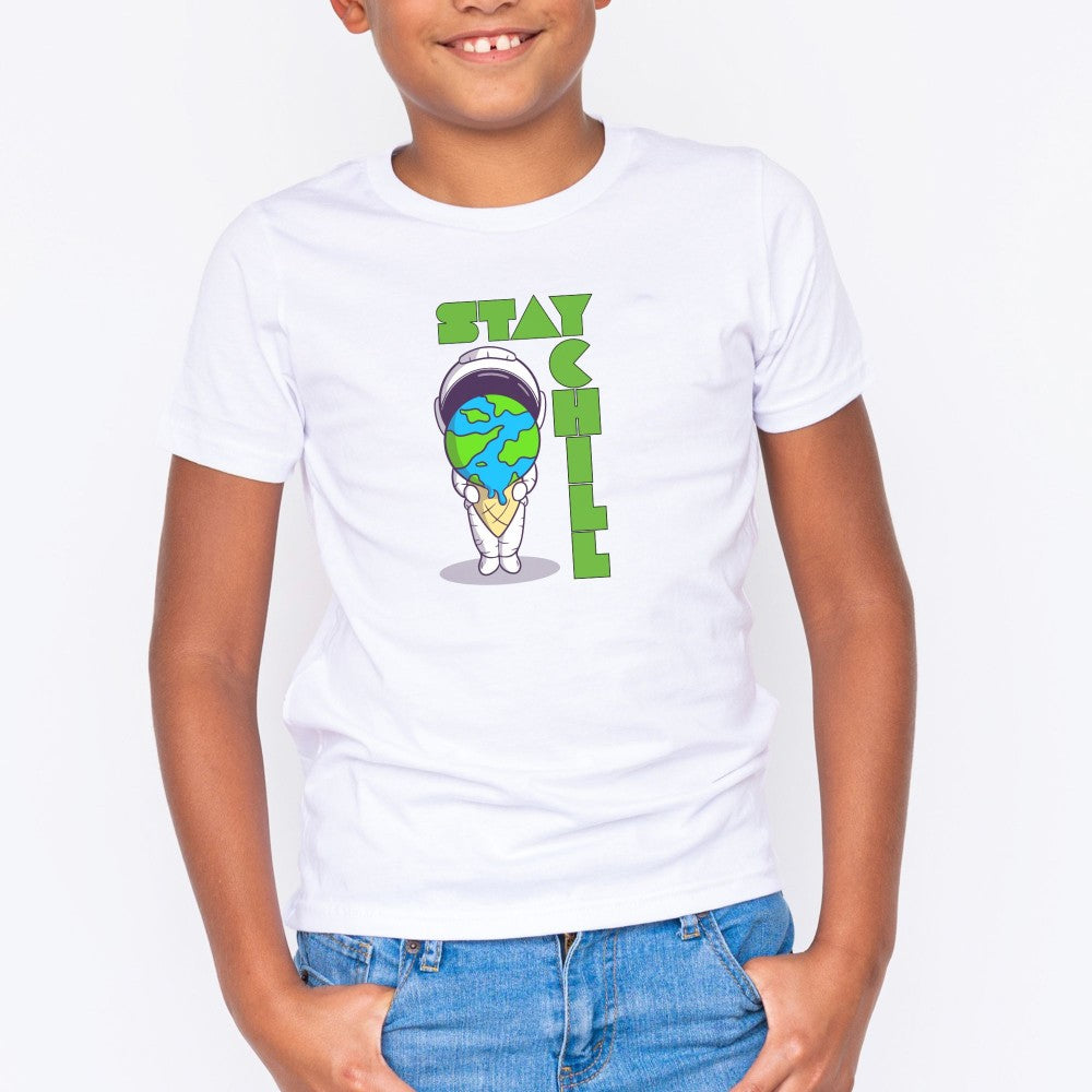 Stay Chill Ice Cream Astronaut π¦π¨π»βπ Youth & Toddler Graphic Tees