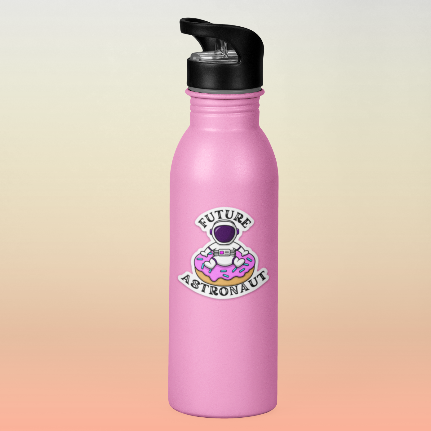Astronaut Donut Pink ๐จ๐ปโ๐๐Vinyl Sticker