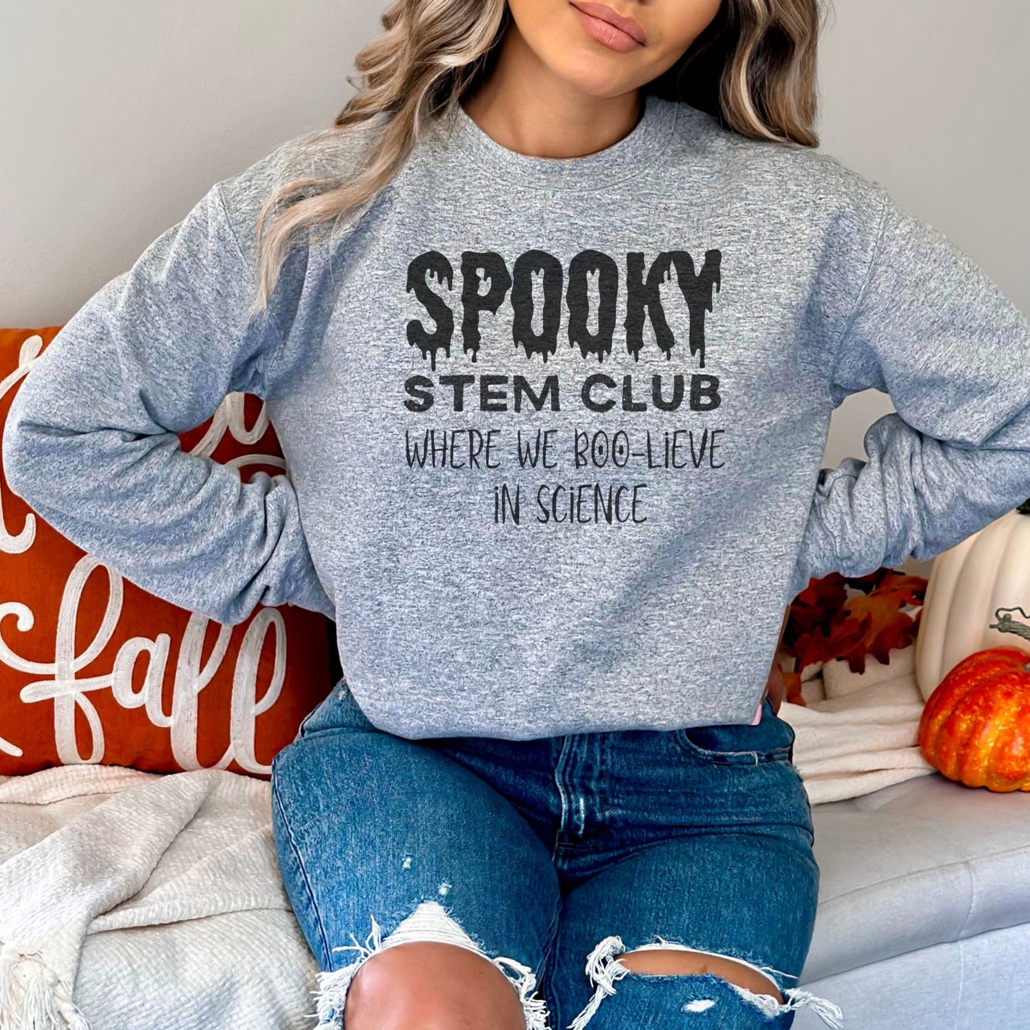 Spooky STEM Club ☠️🧪 Halloween Sweatshirt