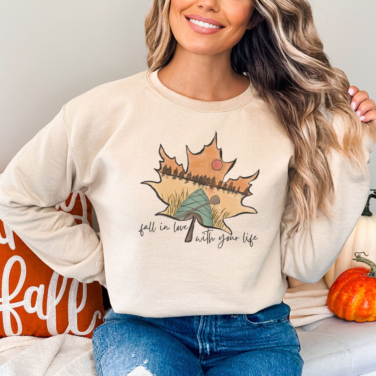 Fall in Love ππ Matching Mom & Mini Sweatshirt