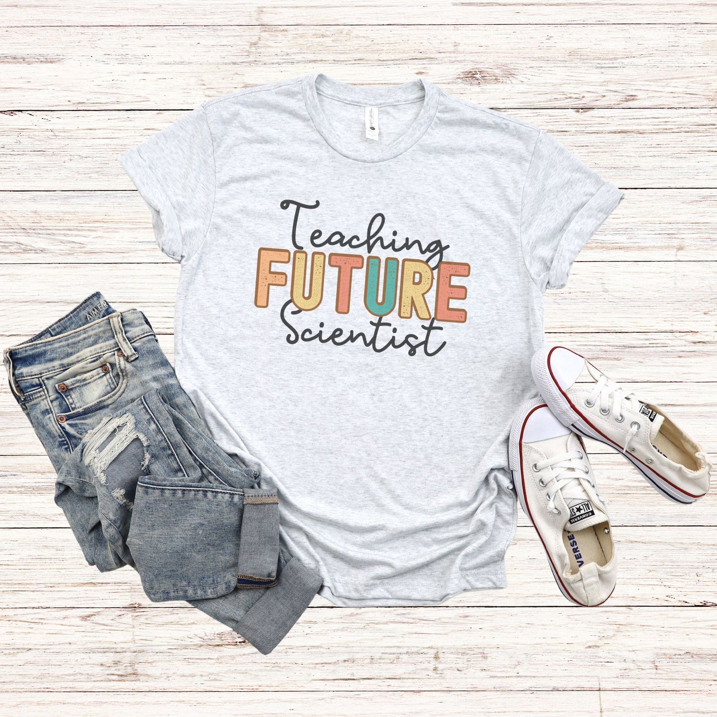 Teaching Future Scientist 🧪👨‍🔬 Adult Graphic Tee