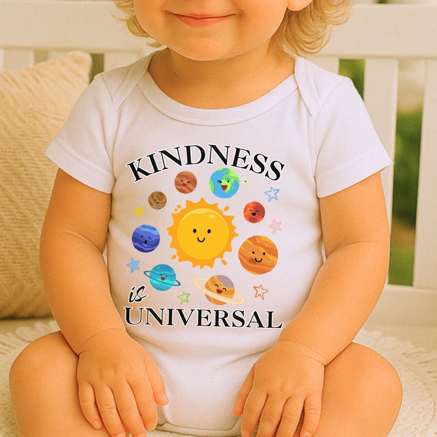 STEM Planet Graphic Bodysuit for Newborns & Toddlers