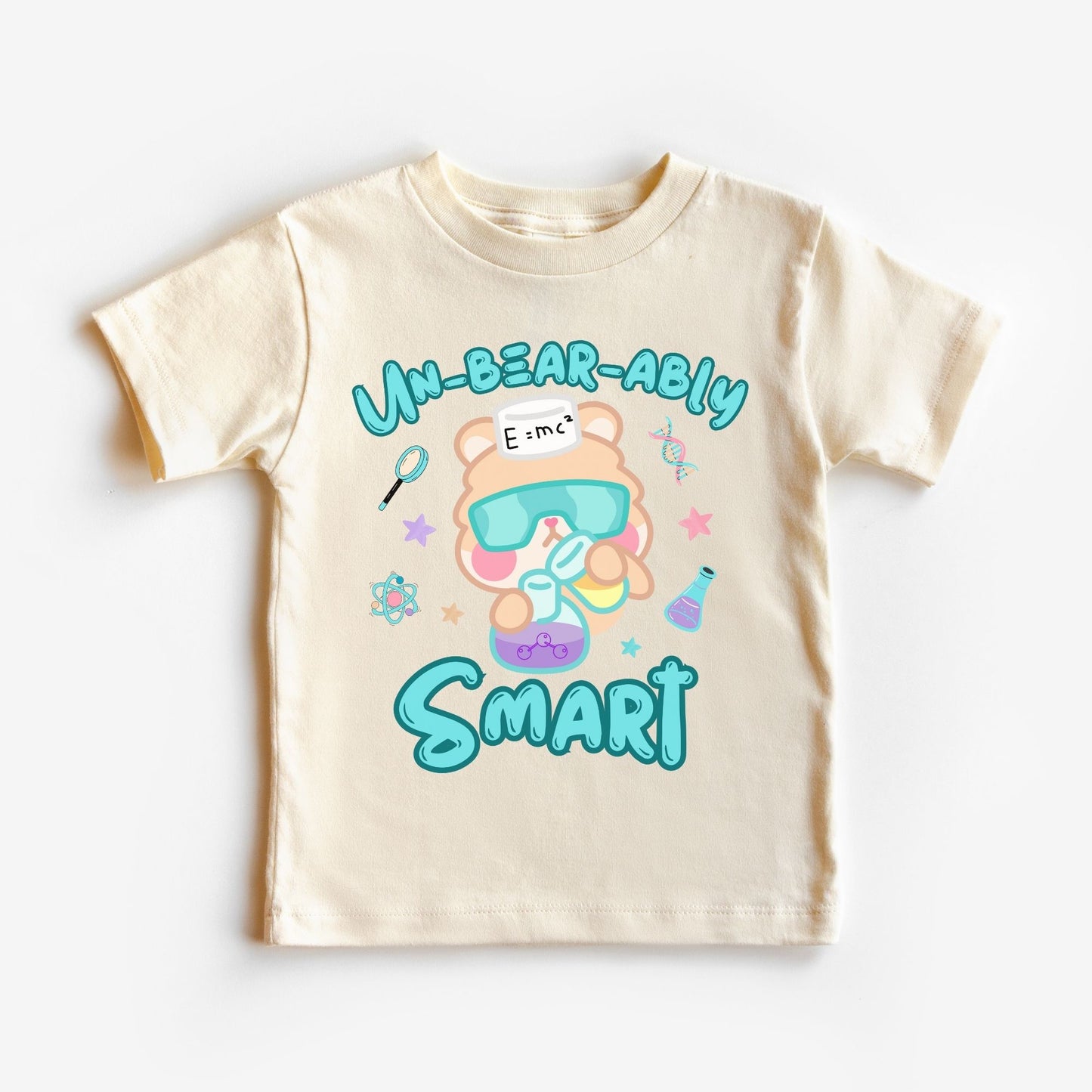 Cute Bear STEM Shirt for Kids