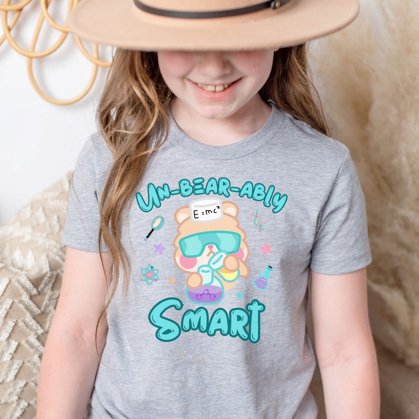 Cute Bear STEM Shirt for Kids
