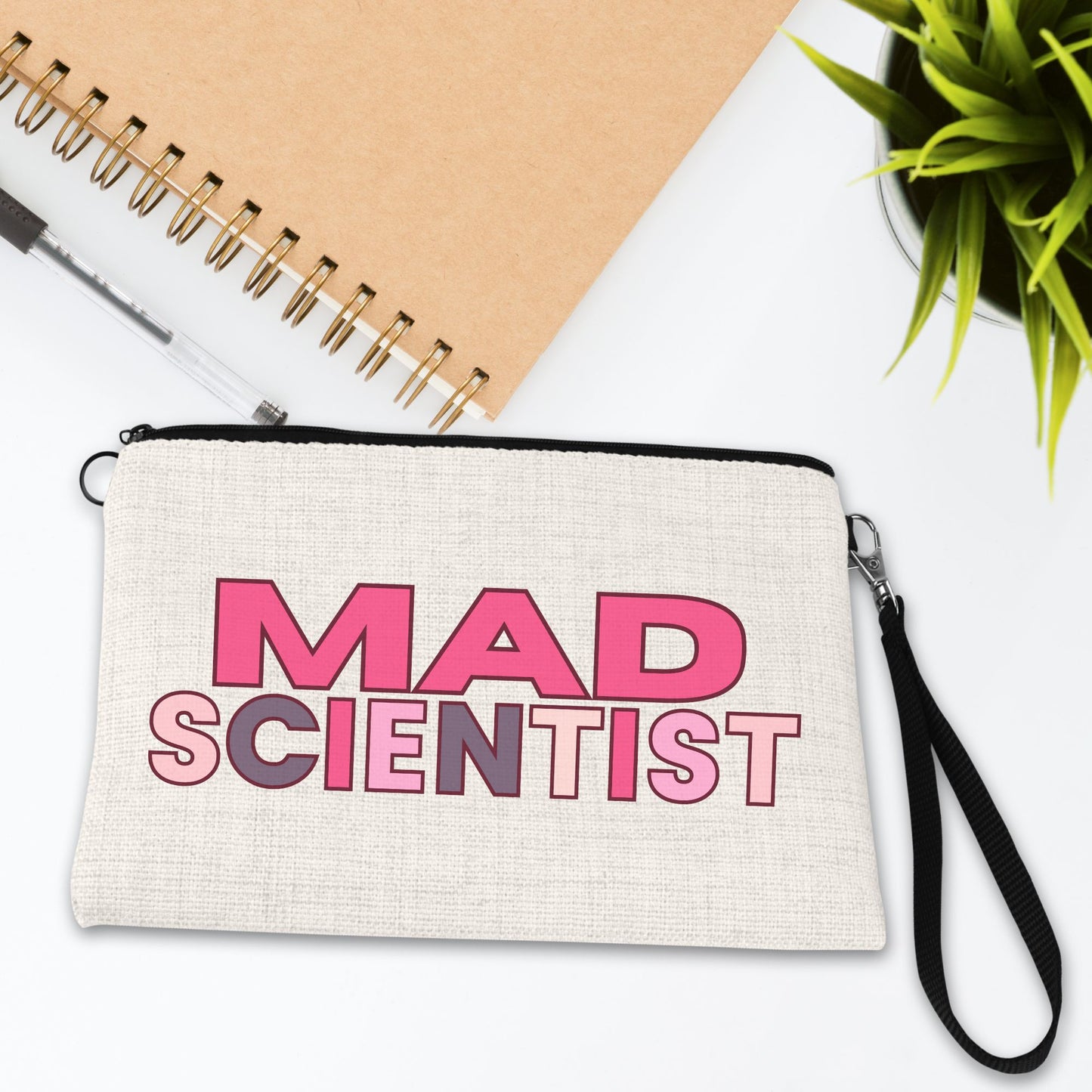 Geeky Vibe Teacher Mom 🧬 Essential Bag with Wristlet