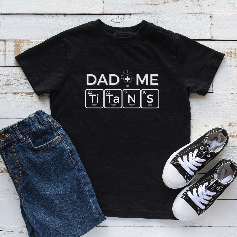 Dad + Me = TiTaNS 💥💡 Youth Graphic Tee