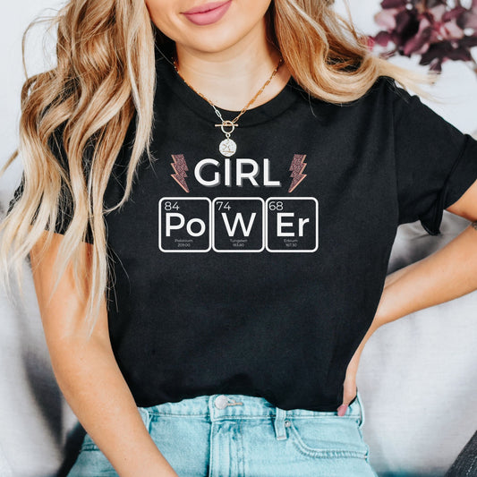 Girl Power ⚡💥 Adult Graphic Tee