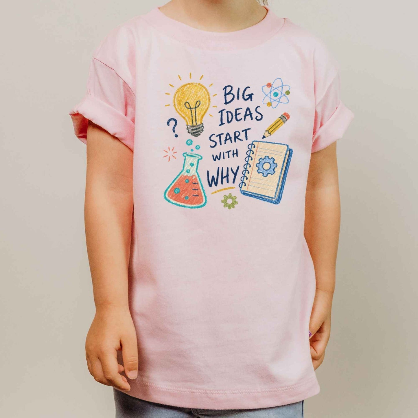 Curious Kids STEM Shirt Science Learning Tee