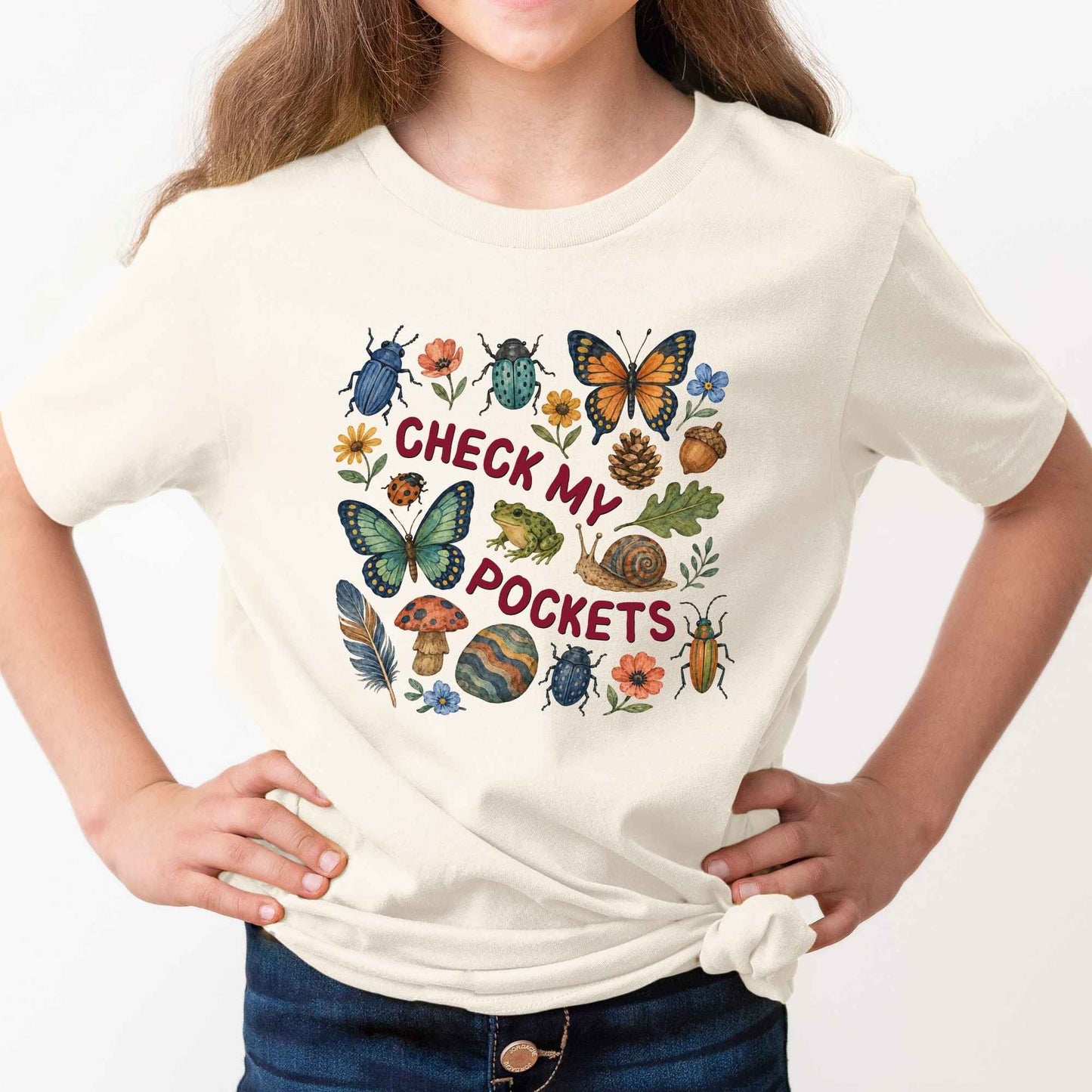 Nature Explorer Shirt Bug and Butterfly Kids Tee
