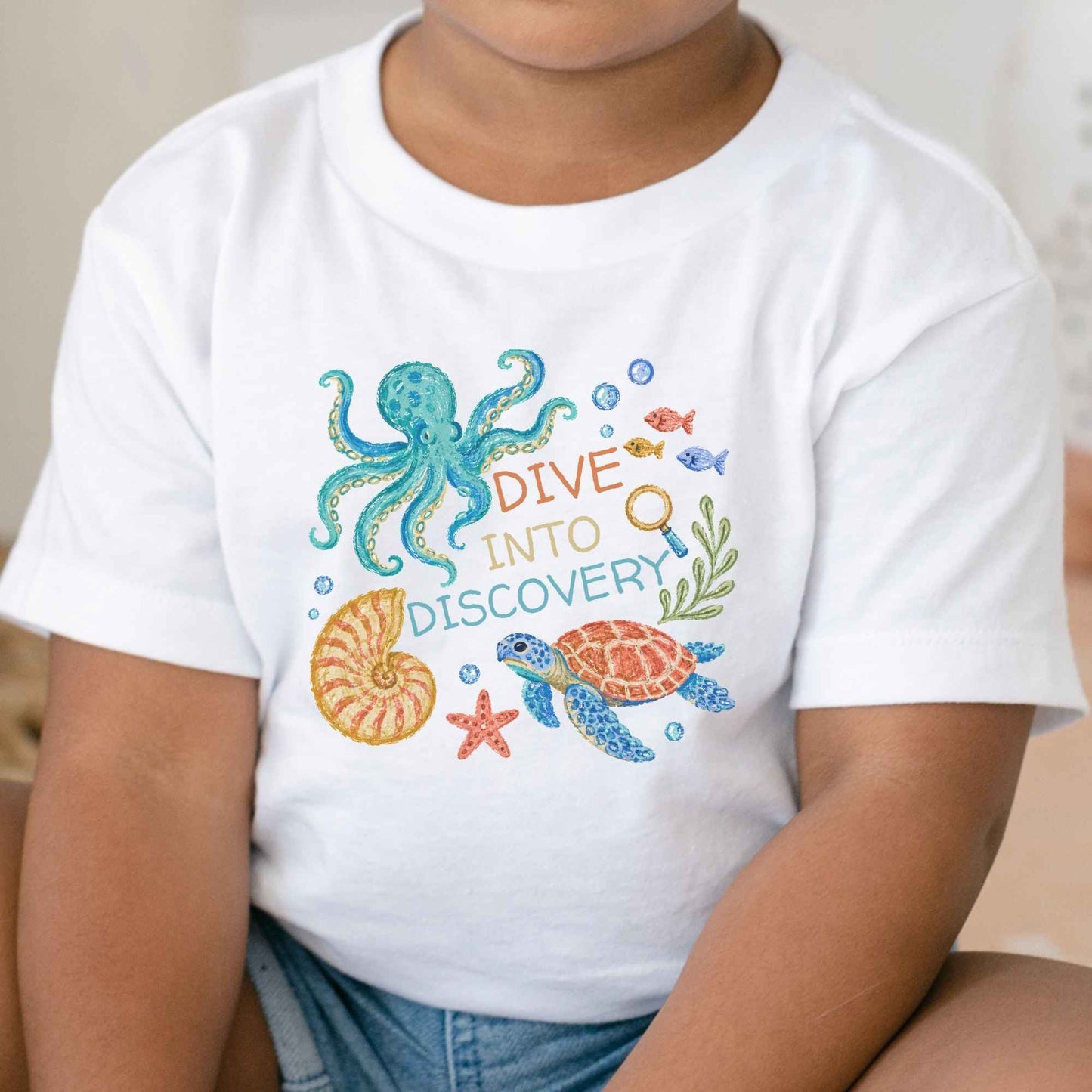 Ocean Explorer Shirt Marine Biology Kids Tee