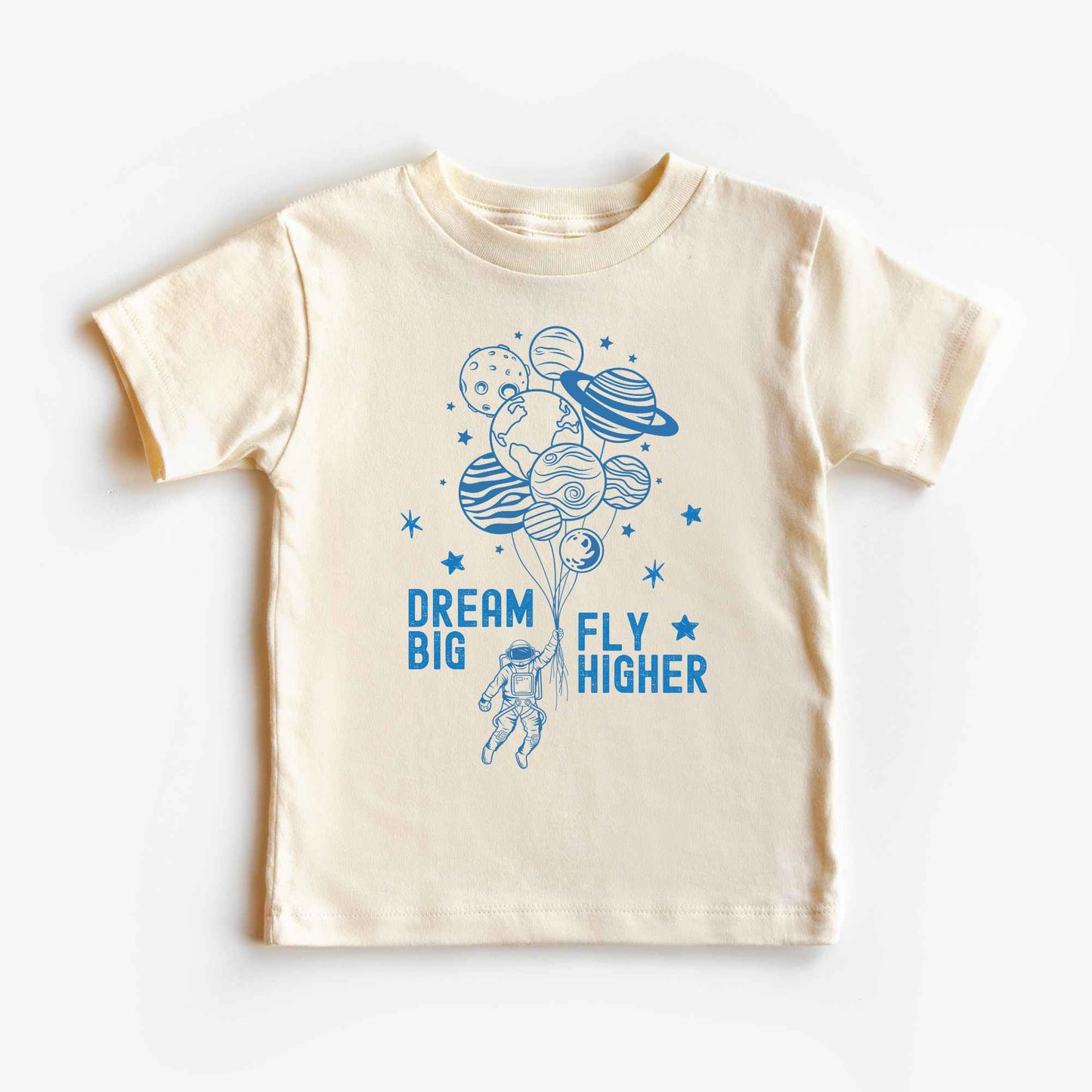 Kids Astronaut Shirt Dream Big Space Explorer Tee