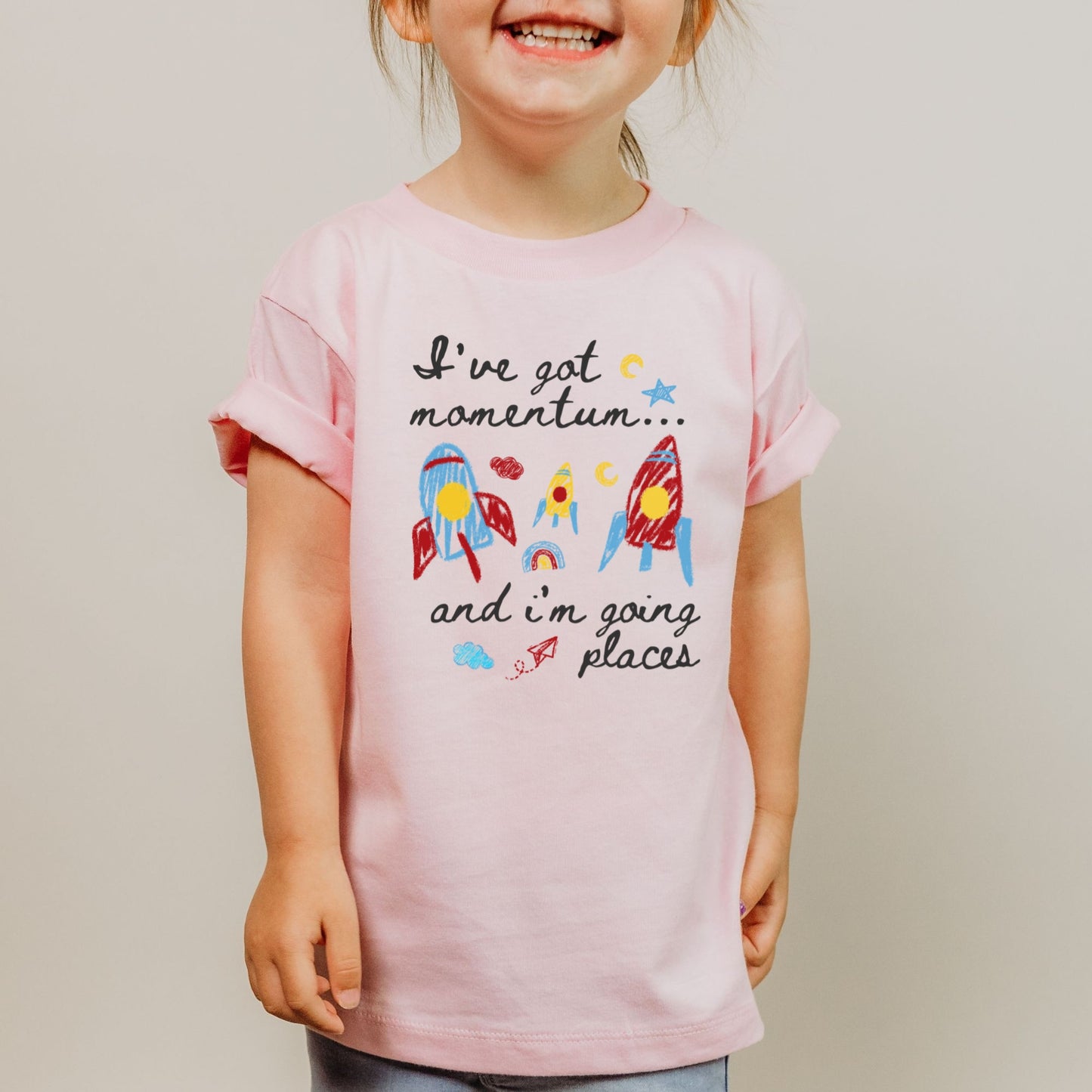 Toddler STEM Science Rocket T-Shirt for Curious Preschool Kids