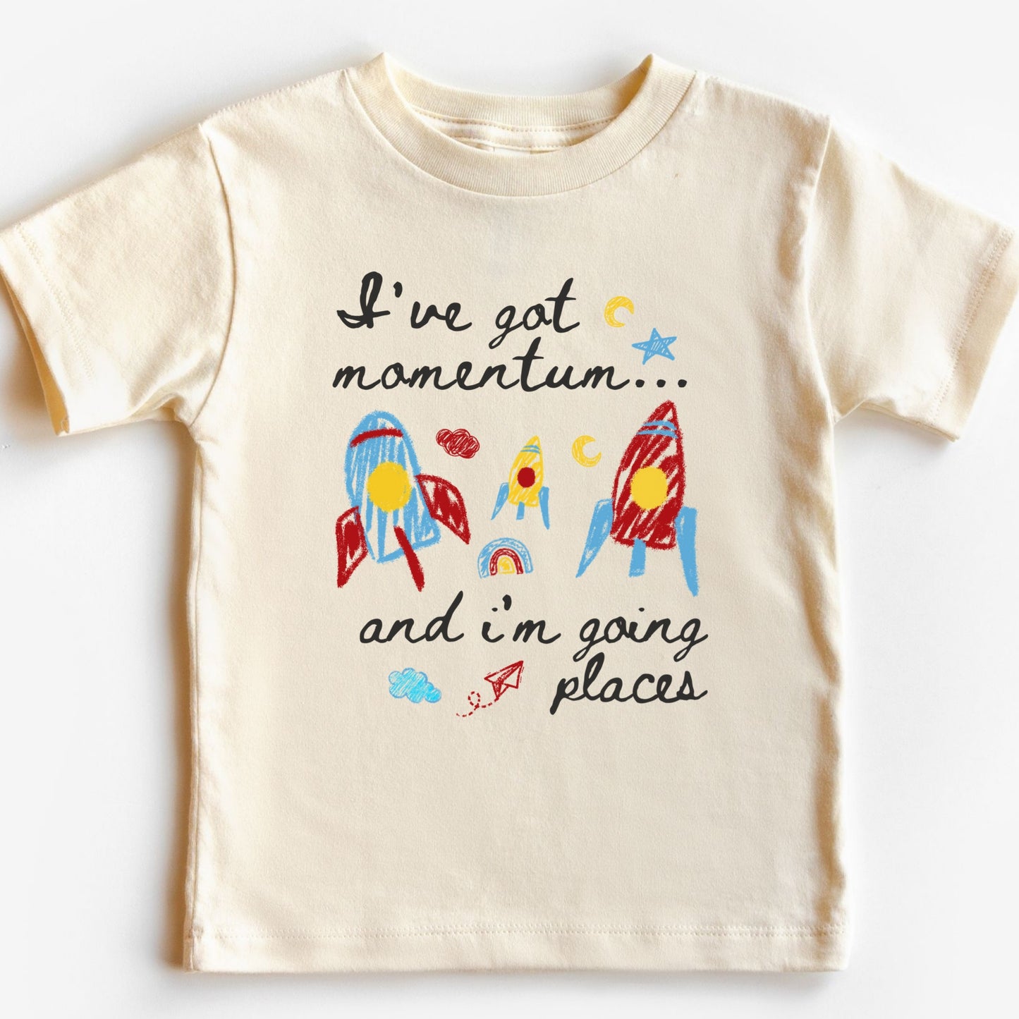 Toddler STEM Science Rocket T-Shirt for Curious Preschool Kids