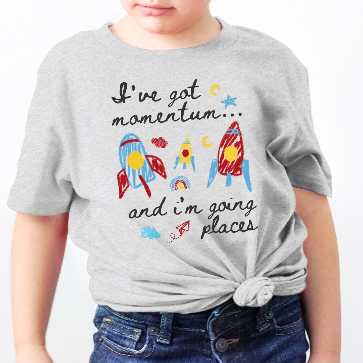 Toddler STEM Science Rocket T-Shirt for Curious Preschool Kids