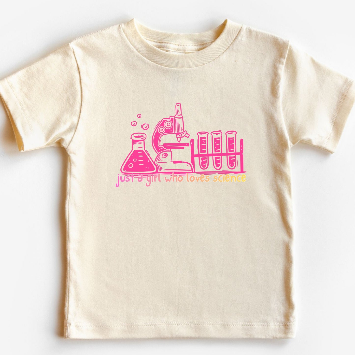 Youth STEM Science Shirt Just a Kid Who Loves Science Tee