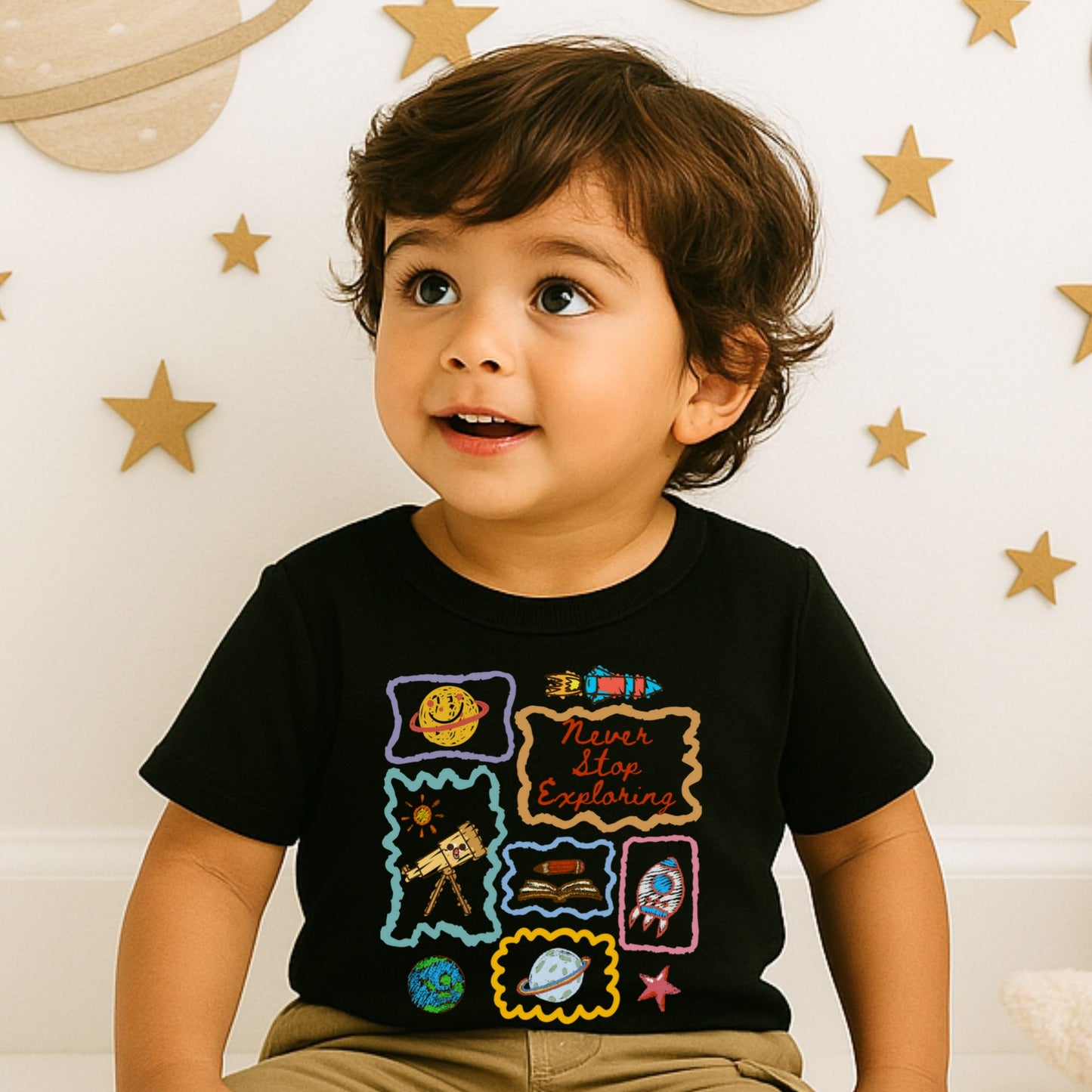 Kids Space Exploration T-Shirt