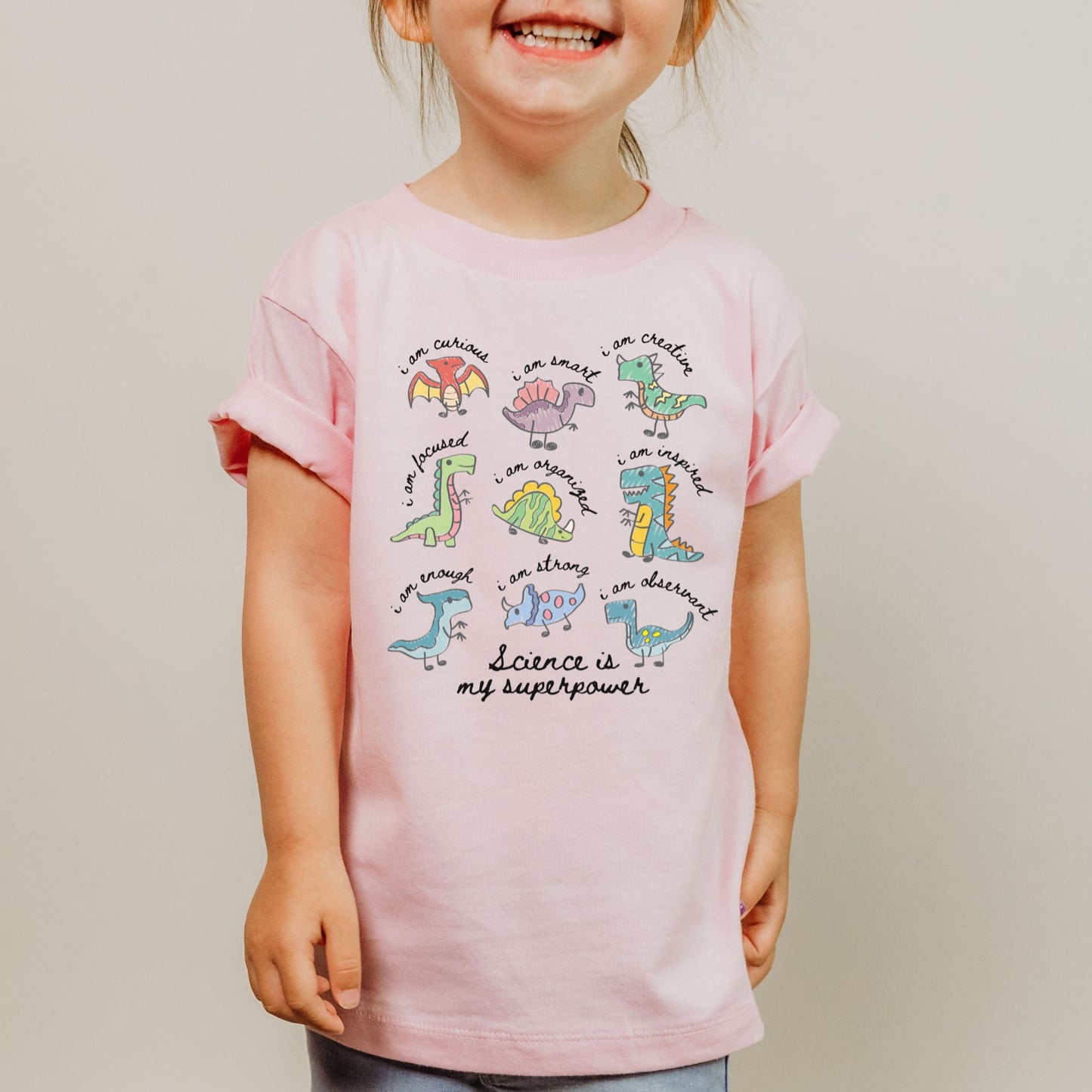Kids Dinosaur Science T-Shirt