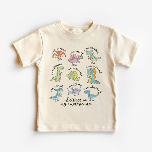 Kids Dinosaur Science T-Shirt