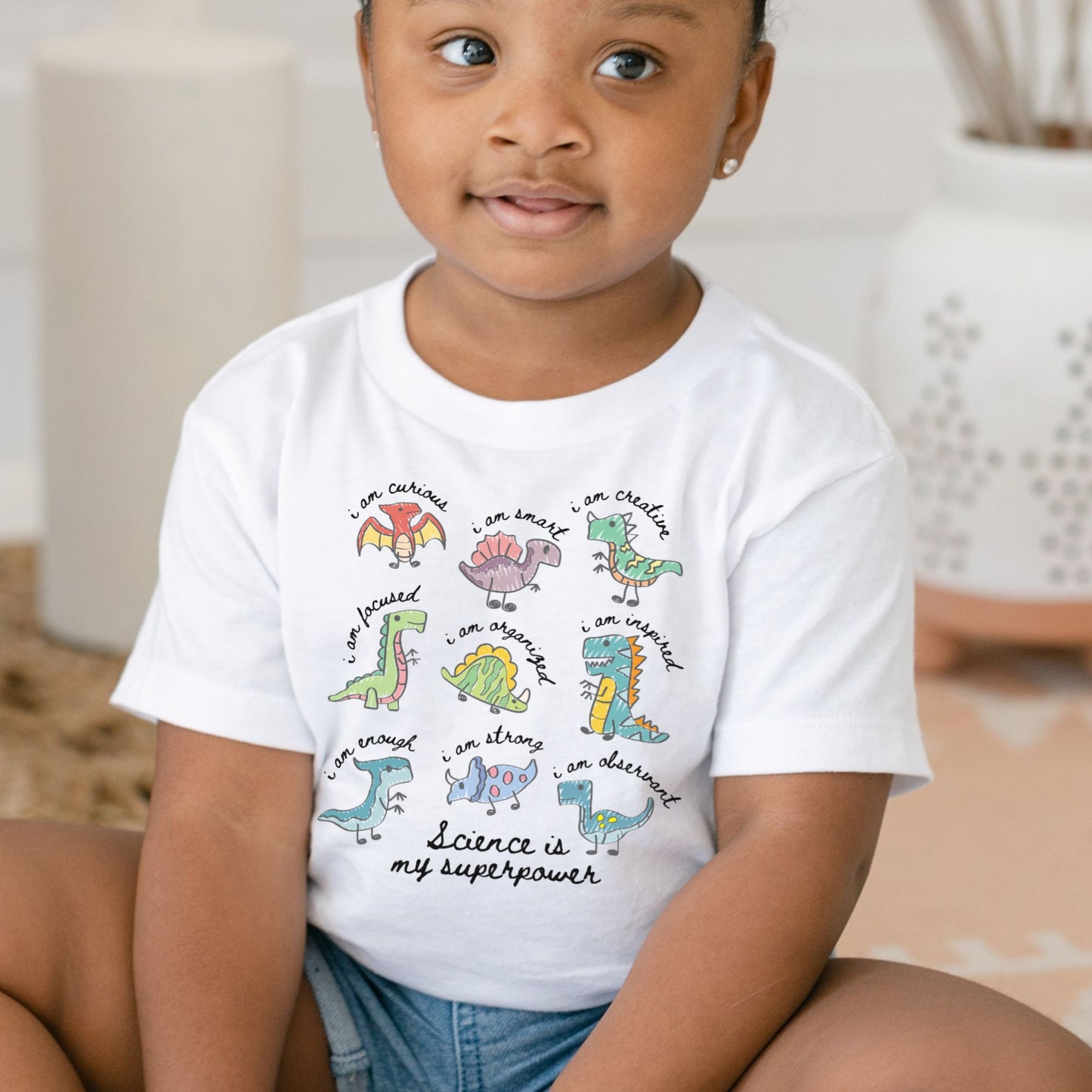 Kids Dinosaur Science T-Shirt