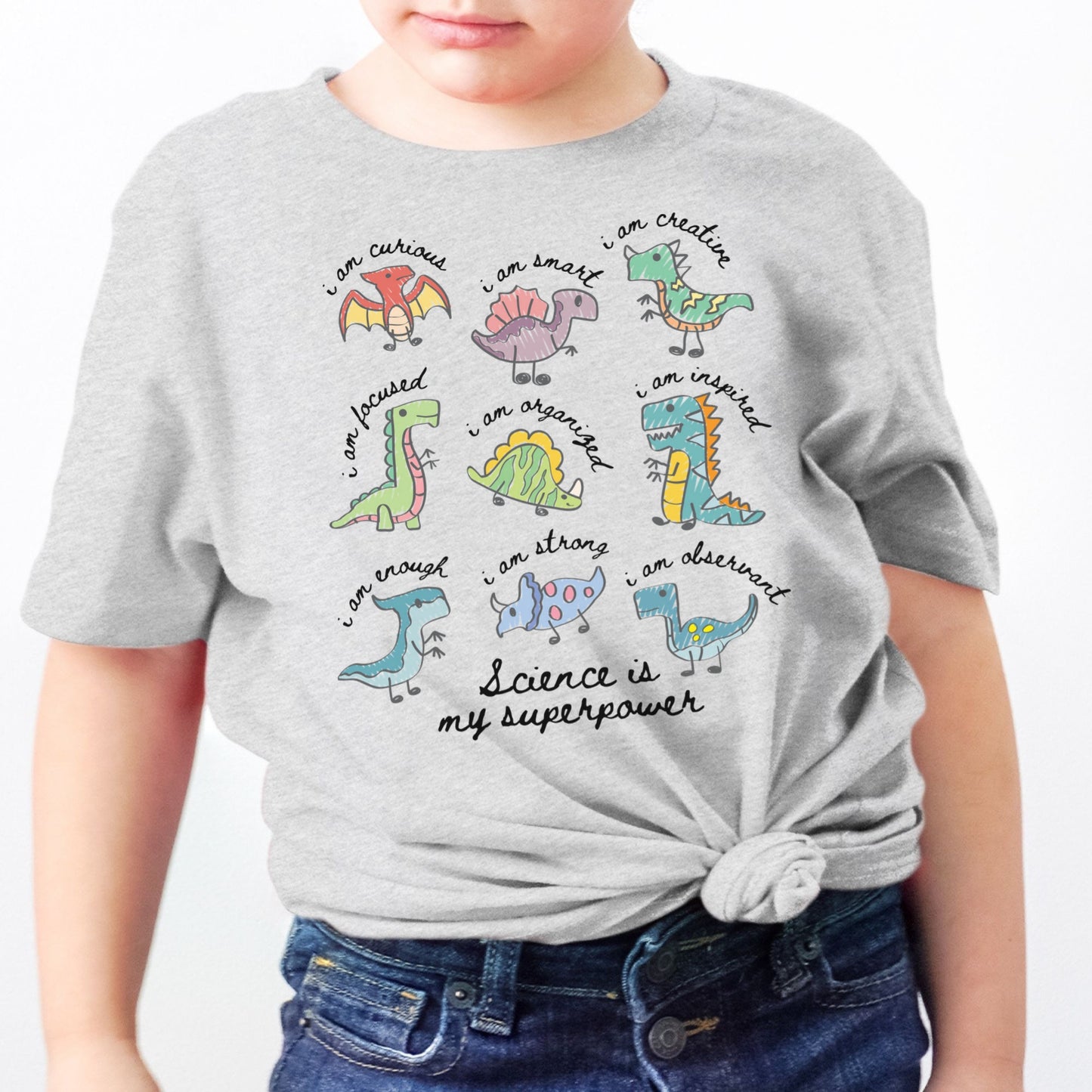 Kids Dinosaur Science T-Shirt