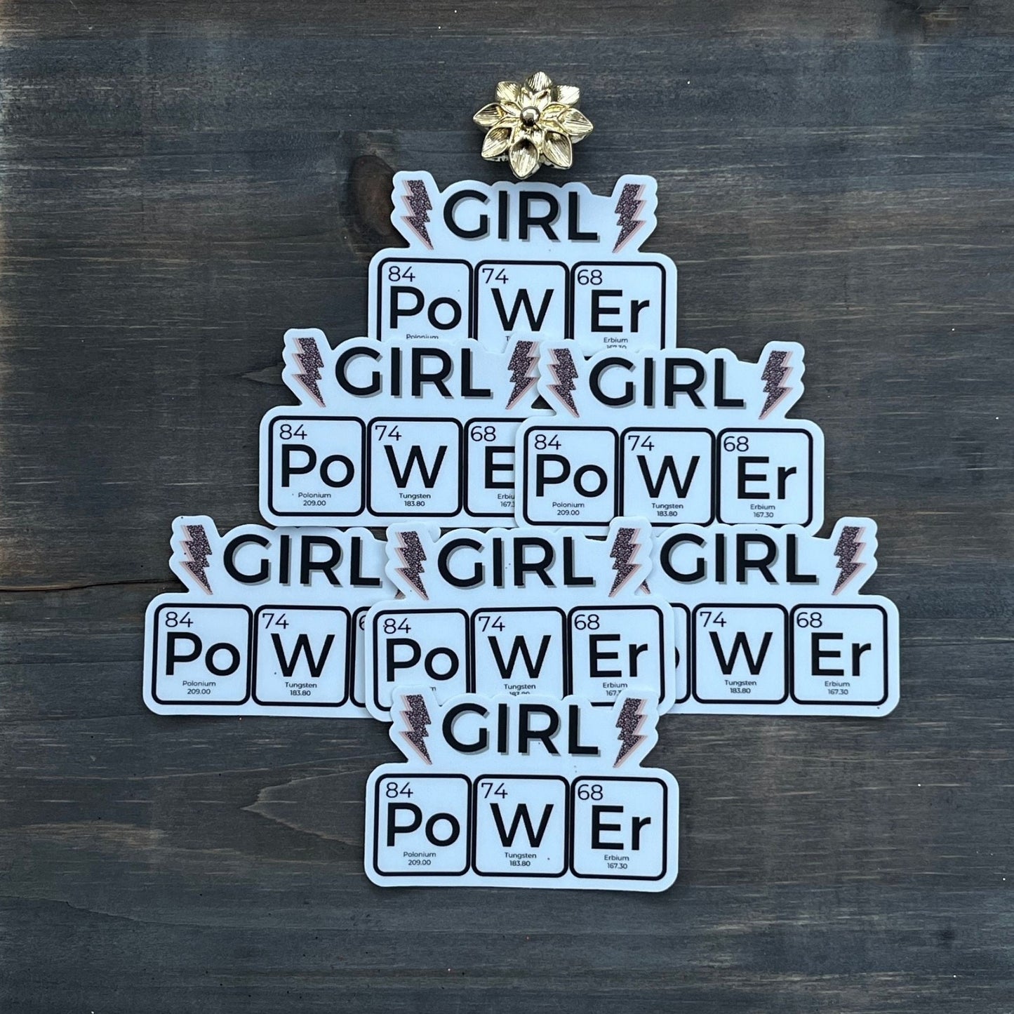 Girl Power 💥⚡ Vinyl Sticker
